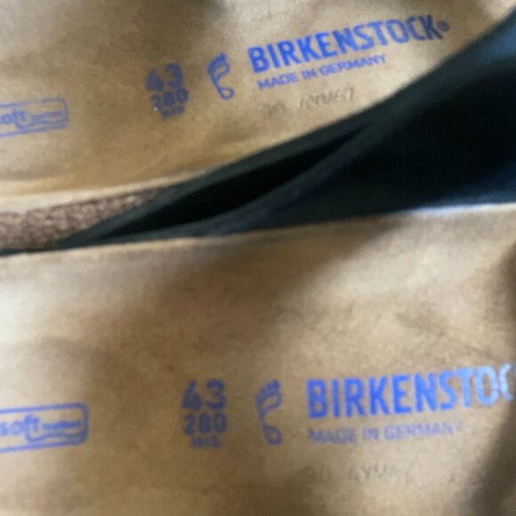 NEW Birkenstock Arizona Soft Footbed
Natural Leather Oiled Black 43 / 10 men’s main image 2